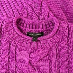 Banana Republic cable sweater